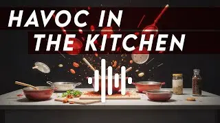🧑&zwj;🍳 Havoc in The Kitchen ⭐️ Percussion Drums Promo music  by @soundroll