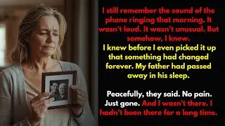 The Day I Realized My Parents Were Gone Because of Me