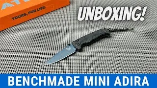 New ~ BENCHMADE MINI ADIRA (DARK WATER) 18065BT-01