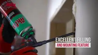 Akfix 805P Professional PU Gun Foam - How To Install Doors