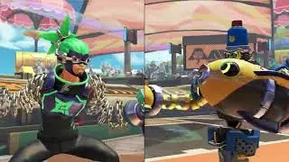 ARMS Ninjara vs Byte and Barq (Hoops) Gameplay HD - Fun Game for Kids