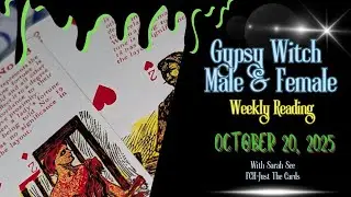 The Weekly Gypsy Witch 10/20/25 🗝️ Key To Love & Success 💵 #weeklygypsywitch #fchjustthecards 