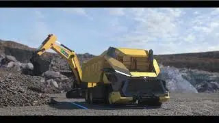 Discover the XCMG XDR80TE-AT autonomous mining truck