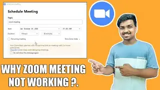 Zoom Meeting Not Working ? | How To Extent  Zoom Meeting Time Limit | ✅Solved