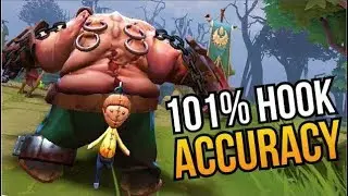 101% HOOK ACCURACY # 12 | ZIPFILE PUDGE | Dota 2