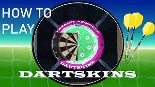 How to play - Penalty Shootout - Dartskins Games with darts [NEW release]