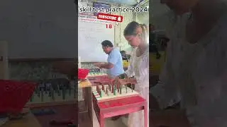 skill test korea 2024. pin board in 37 seconds.