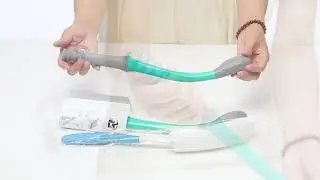 Includes 2 Toilet Aids for Wiping Tool and Butt Cleaner Bath Brush Long Handle