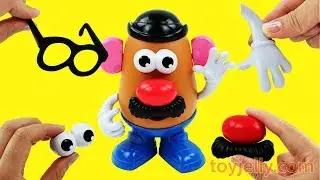 Mr. Potato Head Kinder Surprise Eggs Play Doh Baby Toys Learn Colors Kids Children Nursery Rhymes