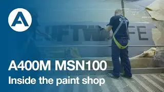 22. How to build an A400M - Inside the paint shop