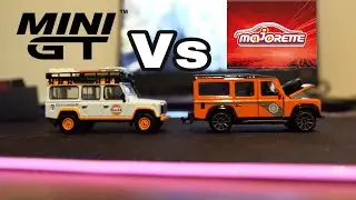 Mini GT Vs Majorette Land Rover Defender 110 | Who's Better..?