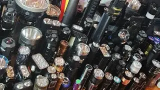 CHECK OUT THIS INSANE FLASHLIGHT COLLECTION !!!