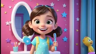 Brush with Bella &ndash; Monster Teeth Clean Song! | Fun Hygiene Song for Kids | Healthy Habits Rhyme
