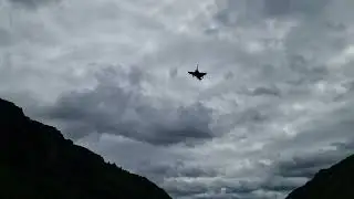 Typhoon in the Mach Loop 30/7/2025