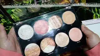 Awesome Highlighter Palette 😍. #Makeup Revolution Pro HD.  #Brighter than my future. 🤩🤩🤩