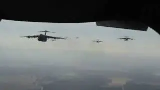 C-17 20 SHIP FORMATION AWESOME !!!!!!!!!