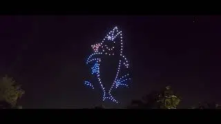 東耀八十鵬程百年跨年晚會 無人機表演