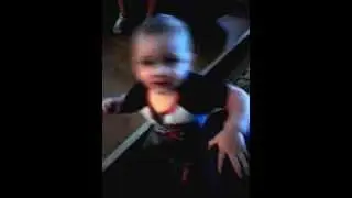 Calvyns walking 10 months