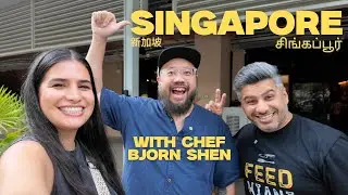 Singapore Vlog | Eating Local Food With Celebrity Chef Bjorn Shen
