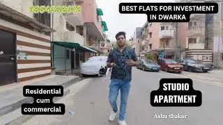 Janta flats 1RK for investment in Dwarka Delhi #realestate #studioapartments #dwarkahomes