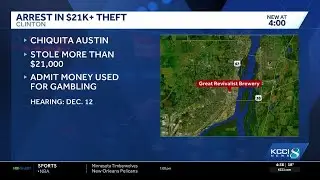 Police: Iowa brewery employee stole $21,000, spent thousands at casinos
