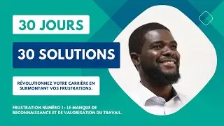 Frustration num&eacute;ro 1 : le manque de reconnaissance et de valorisation du travail.