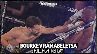 Full fight: Chris Bourke v Michael Ramabeletsa