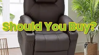 Esright Power Lift Chair Electric Recliner Sofa for Elderly, Faux Leather Electric Recliner Chair