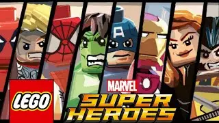 HULK & CAPTAIN AMERICA & IRONMAN &THOR ALL AVENGERS FIGHT.... LEGO MARVEL SUPER HEROES 