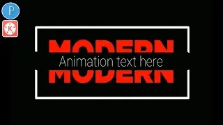 Smooth and Elegant Text Animation in KineMaster || Kinemaster tutorials
