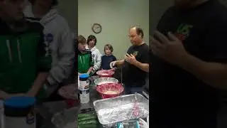 Homeschool cooking class with a professional Chef