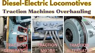 ALCO # Diesel-Electric Locomotives Traction Machines (Generator, Alternator & Motors) Overhauling #