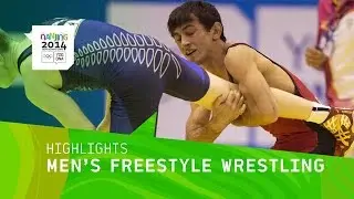 Men's Freestyle Wrestling - Highlights | Nanjing 2014 Youth Olympic Games