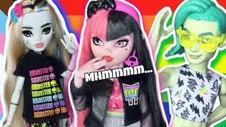 Модный провал?! Отменённый набор одежды Monster High PRIDE: примерка и обзор.
