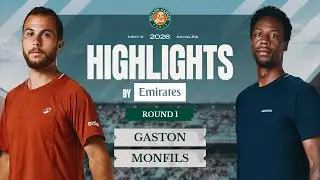 Hugo Gaston vs Gael Monfils | Round 1 Highlights | Roland-Garros 2026