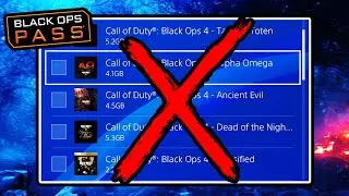 HOW TO DELETE THE BLACK OPS PASS ONLY