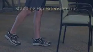 Hip Strengthening Exercise: Standing Hip Extension