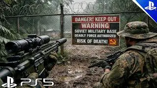 Stealth attack on the Soviet Military Base (PS5) Immersive ULTRA Graphics Gameplay [4K] Call of Duty