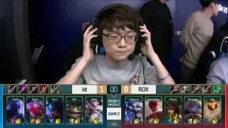 Game 2  ROX vs KT 2017 LCK Spring W1 D1 ROX Tigers vs KT Rolster