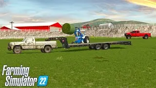 Copy of 🔴Getting up our hay bales up on the UMRV Farm safe Farming Simulator 22 UMRV roleplay🔴 🔴