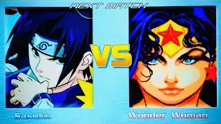 M.U.G.E.N: Sasuke-Kun (Balance) VS Wonder Woman