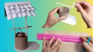 Cómo hacer un pozo para el pesebre con materiales reciclados