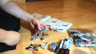 LEGO Star Wars B-wing 75050 speed build