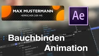 Bauchbinden-Animation in After Effects (Tutorial)