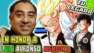 ESPAÑOLES REACCIONAN A DRAGON BALL LATINO 💥HOMENAJE A LUIS ALFONSO MENDOZA💥 GOHAN PREPARATORIA
