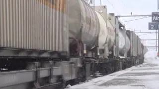 Airolo versinkt im Schnee am 08.02.2014