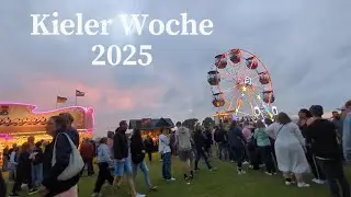 Kiel Week 2025 | Stunning Fireworks at Balloon Sail 🎈🔥