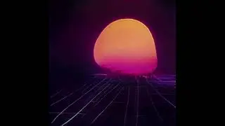 Retrowave Nuclear Mushrooms