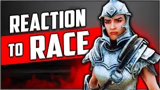 Skyrim ٠ Imperial Captain Reactions to All Character Races