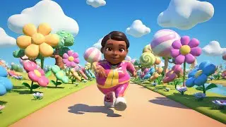 Fall Guys Jelly Runner Jumped Into a Giant Puddle | Kids Songs & Nursery Rhymes